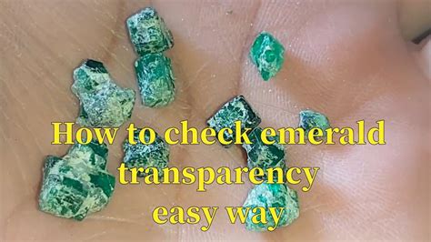 how to check for emeralds